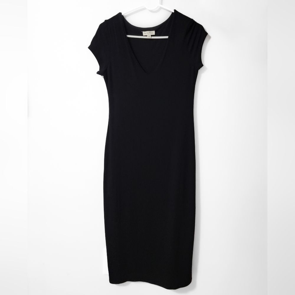 Black Fitted Bodycon Dress Size XL